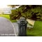 Alpine Industries Rain Bonnet Lid for Outdoor Metal Waste Receptacle - 38 Gallon Black ALP479-38-A - alternate 3